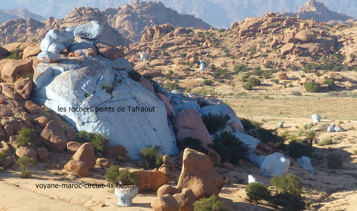 Les roches peintes de Tafraout